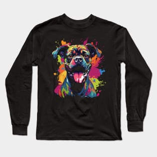 Boxer Happiness Long Sleeve T-Shirt